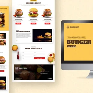 002. Diseñando una web para un Centro de comida Rápida